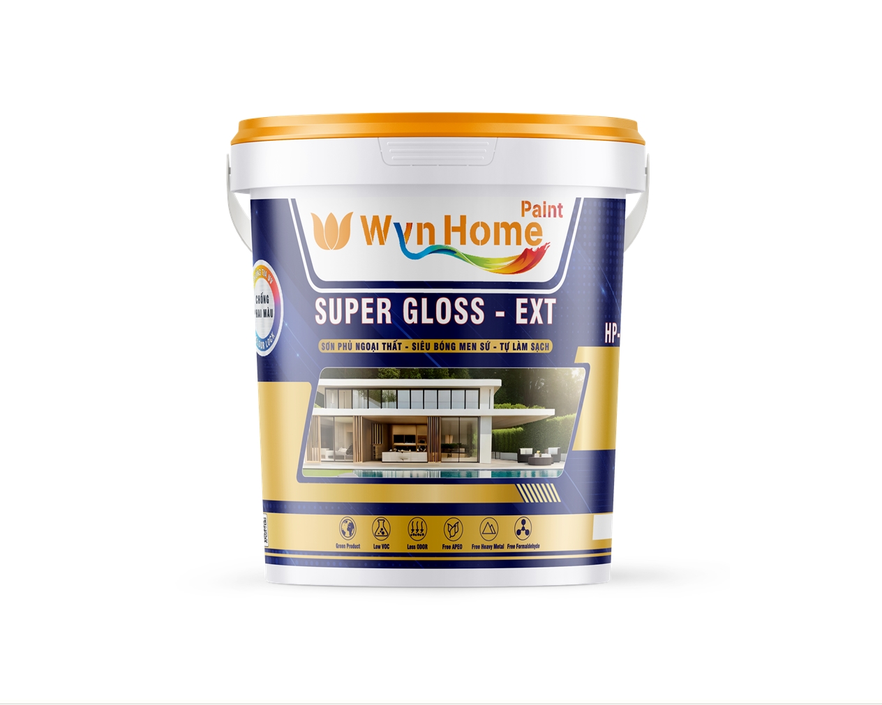 Sơn phủ ngoại thất siêu bóng men sứ WynHome Paint HP28
