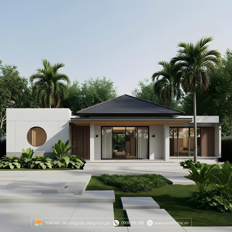 thiết kế nhà vườn đẹp
