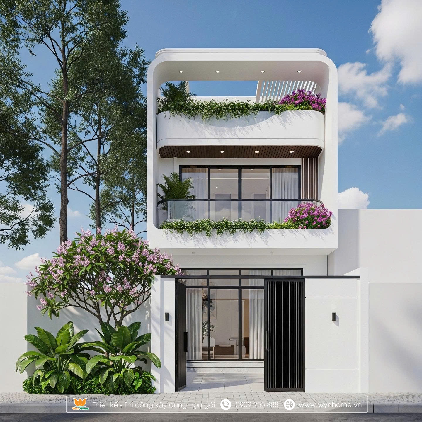 các mẫu nhà 2 tầng đẹp