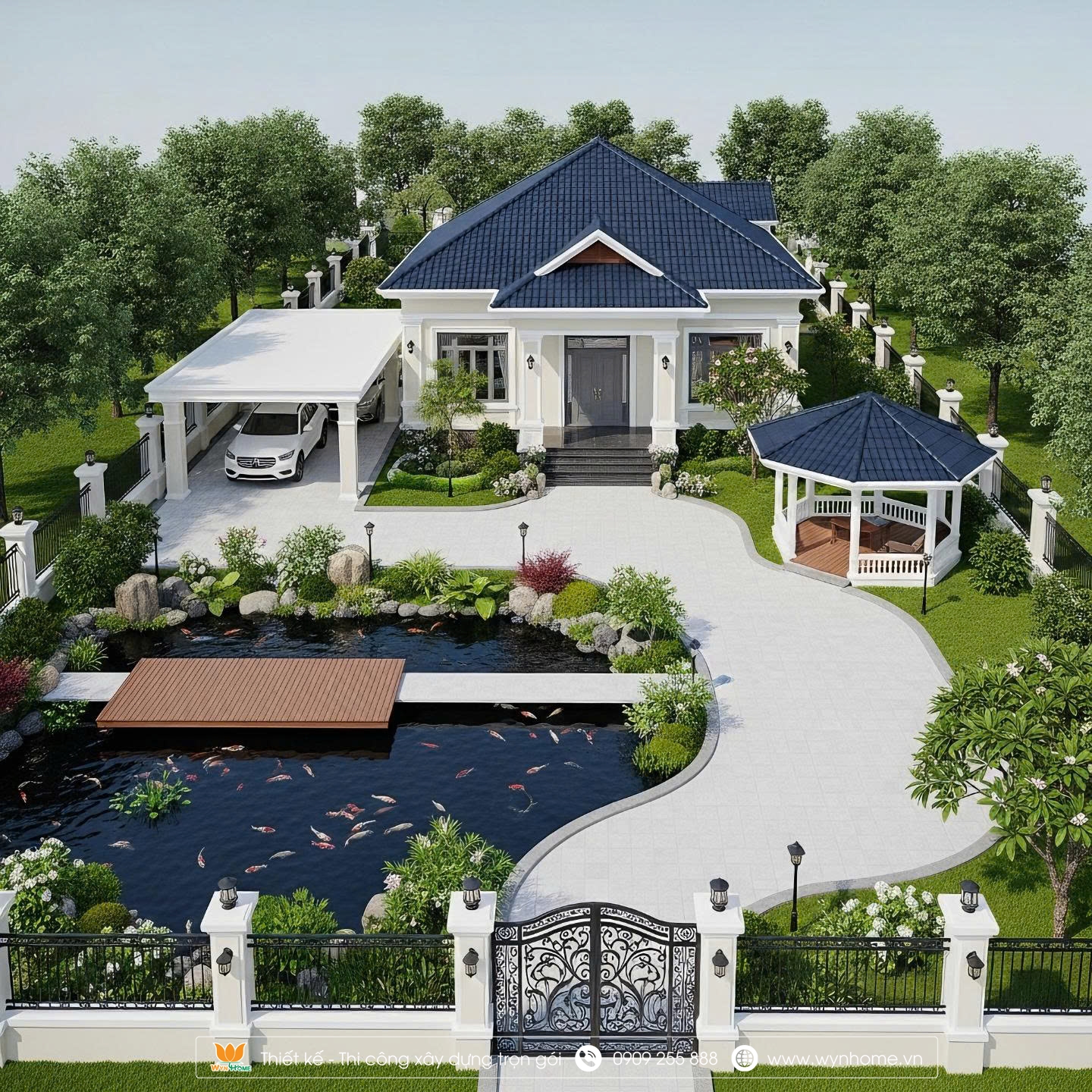 thiết kế nhà biệt thự đẹp