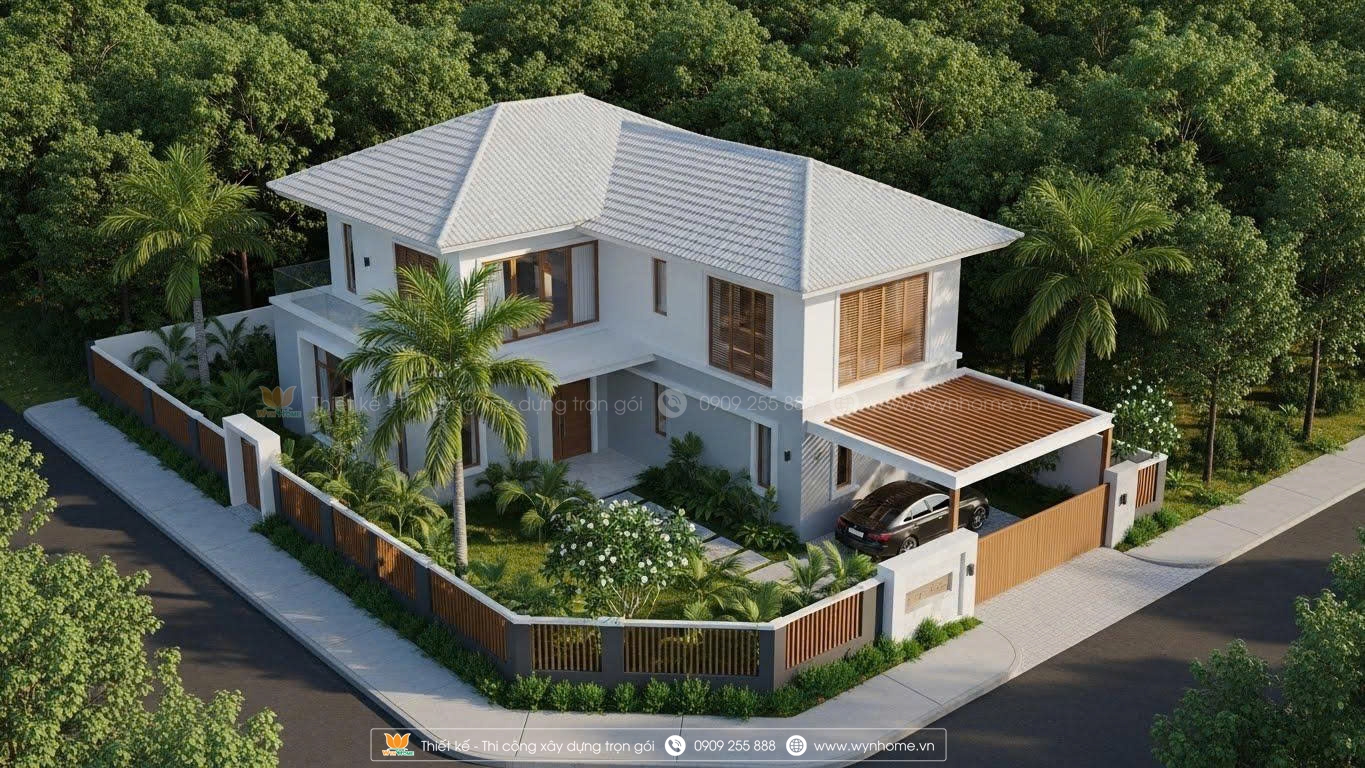 nhà vườn đơn giản mà đẹp
