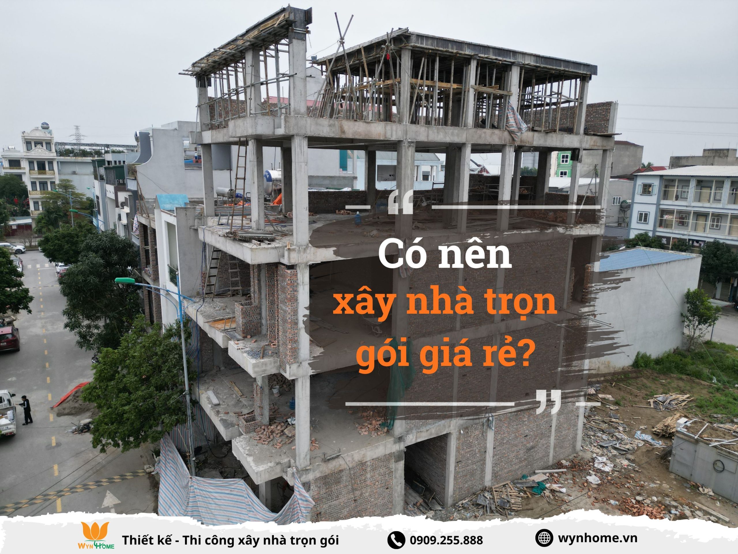 xây nhà trọn gói giá rẻ