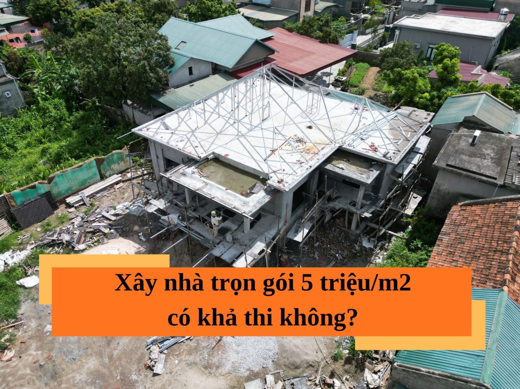 đơn giá xây nhà trọn gói
