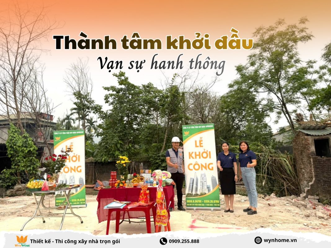 thiết kế thi công xây nhà trọn gói