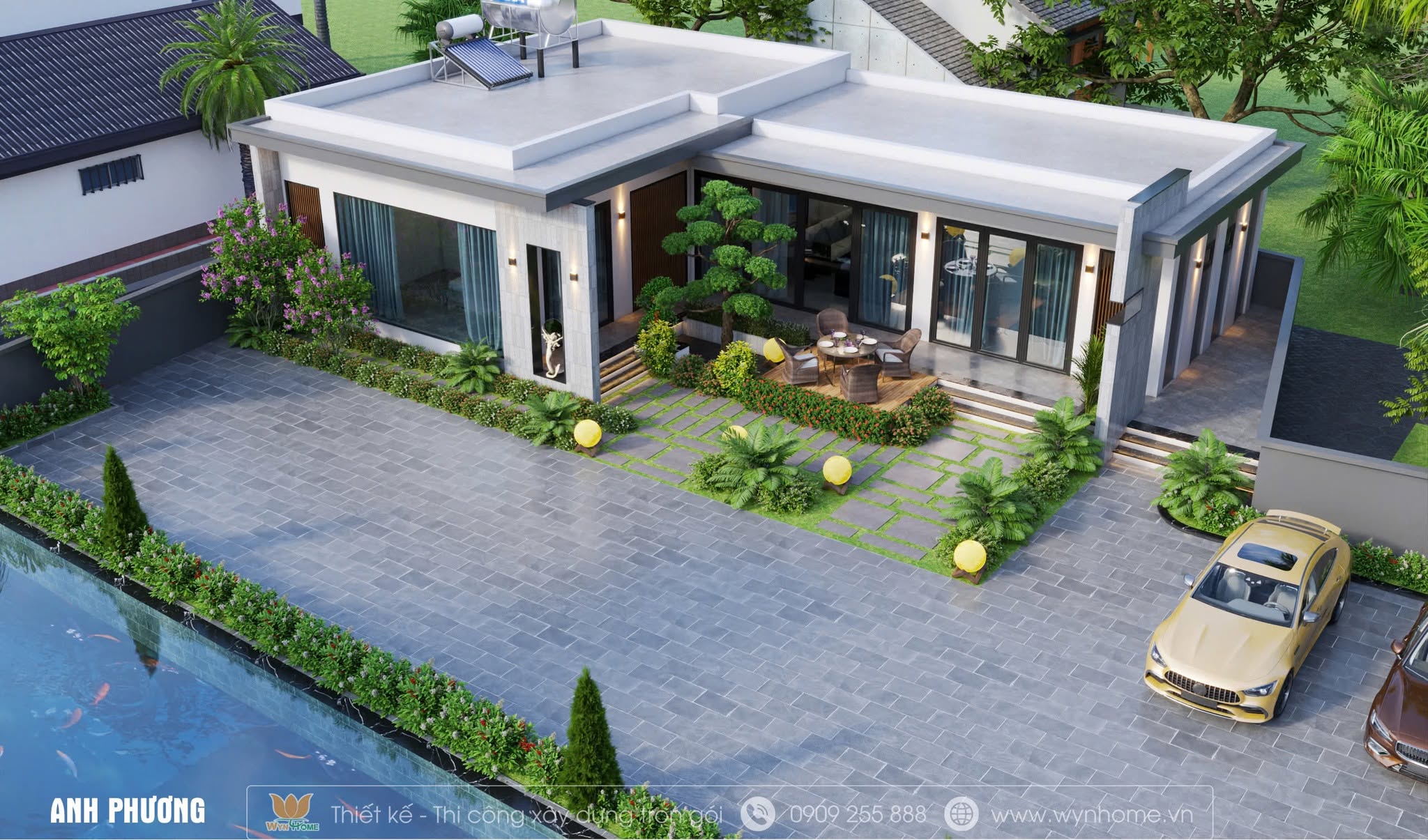 nhà biệt thự vườn cấp 4