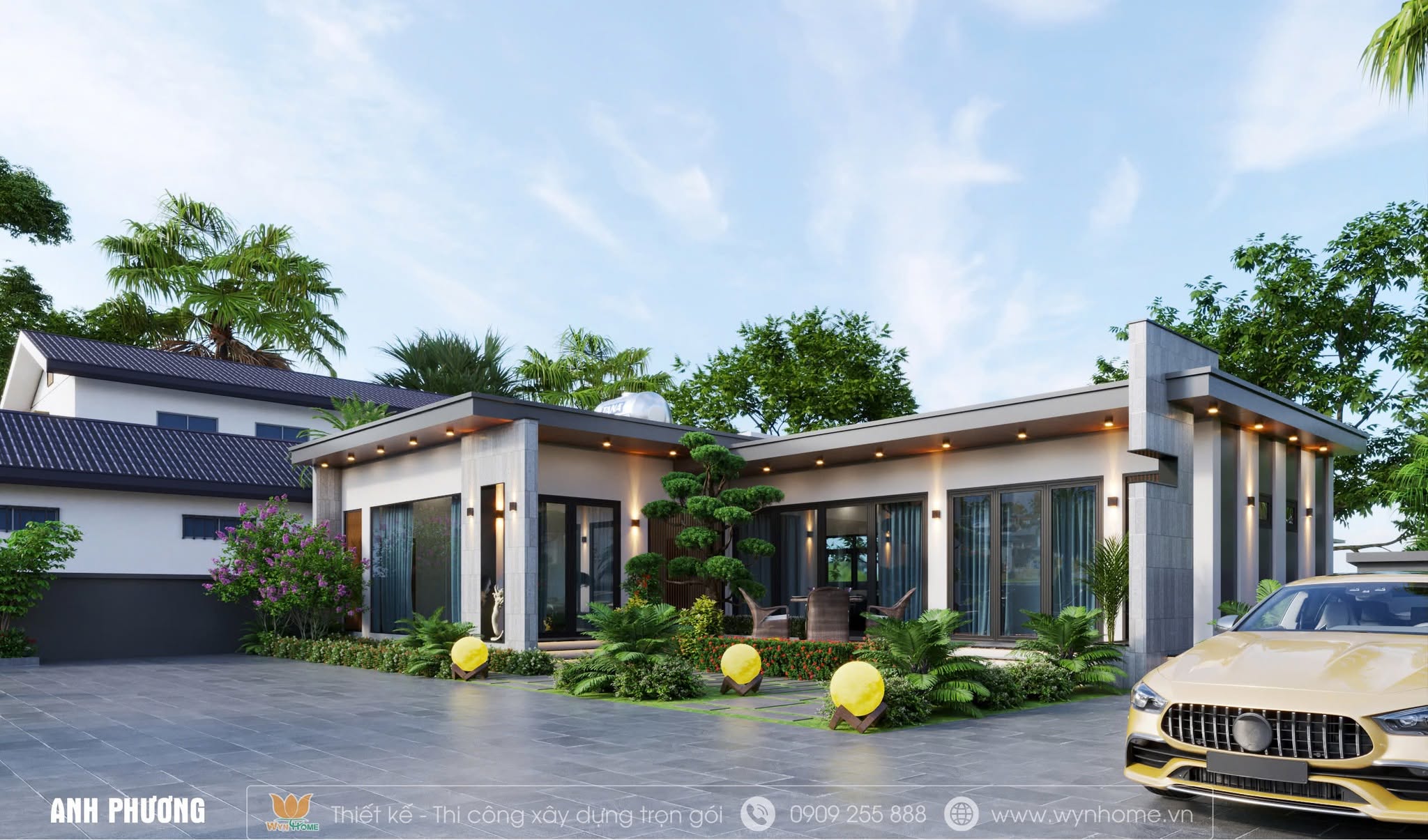 nhà biệt thự vườn cấp 4