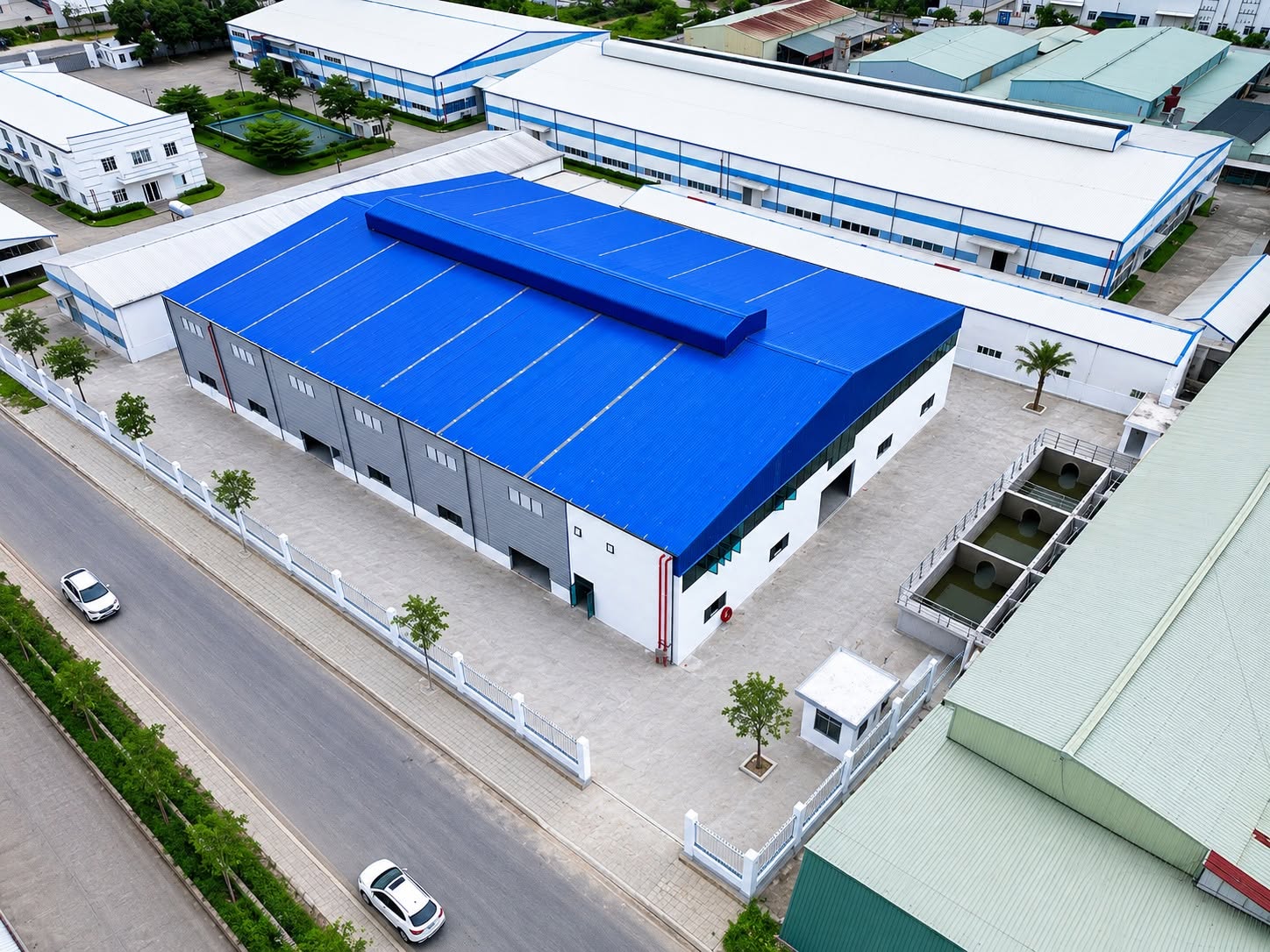 nhà xưởng khung thép