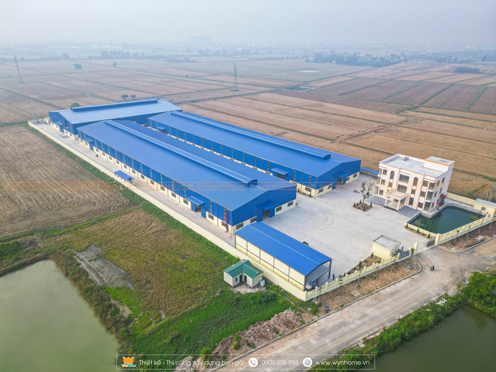 xây nhà xưởng trọn gói